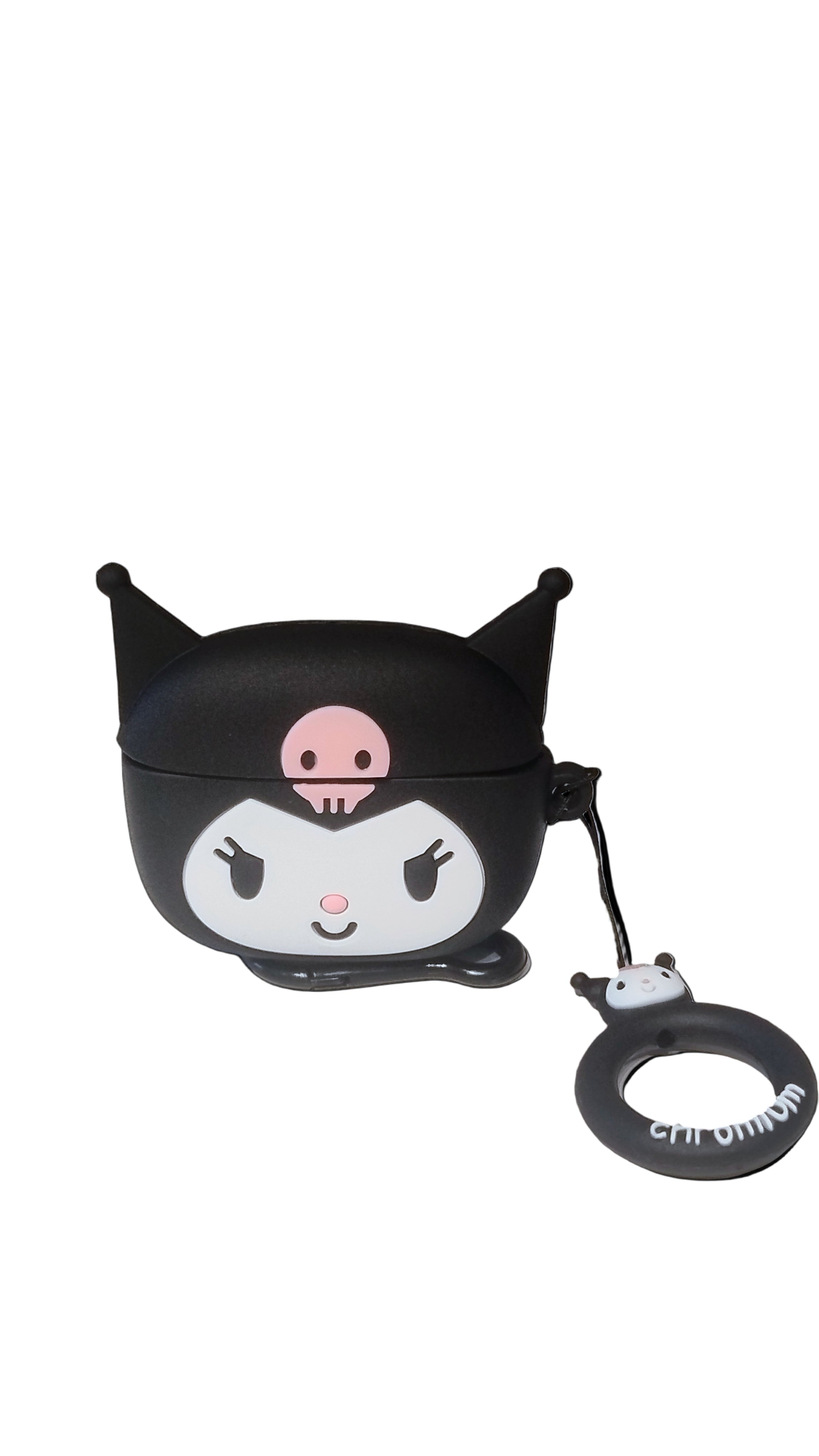 Etui na Słuchawki w Kształcie Kuromi - Czarne